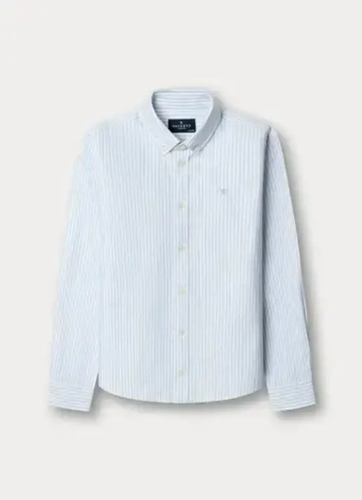 Hackett HK3000028 Shirt Ticking OXF 513 SKY BLU