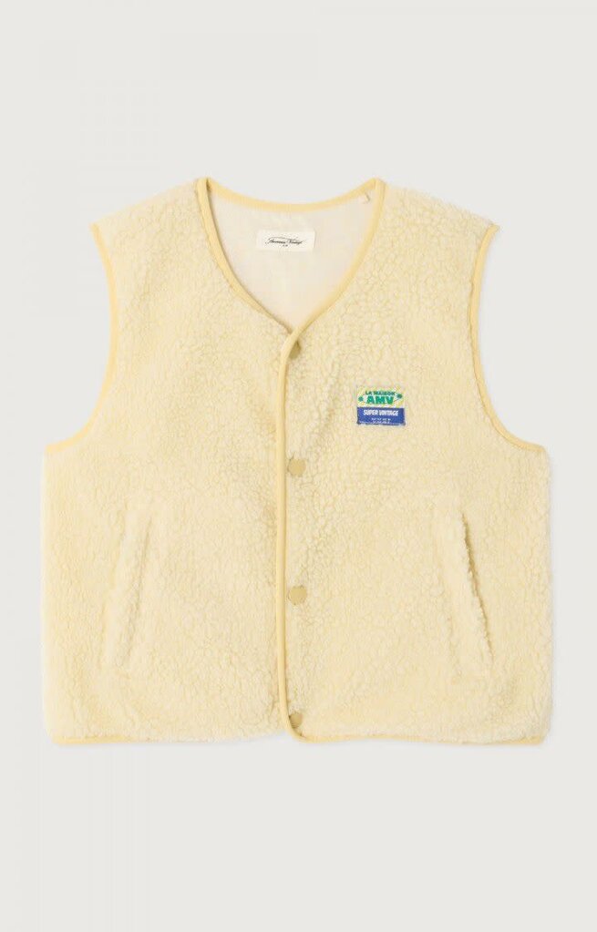 American Vintage KHOK16EH26 Veste ample SM écru