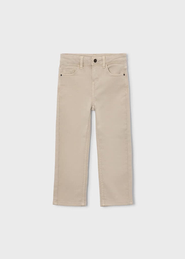 Mayoral 4504 Soft 5b regular fit pant 056 walnut