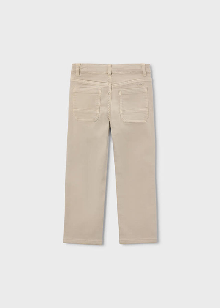 Mayoral 4504 Soft 5b regular fit pant 056 walnut