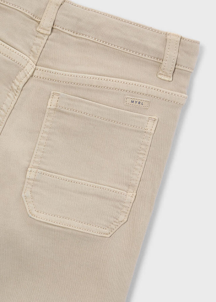 Mayoral 4504 Soft 5b regular fit pant 056 walnut