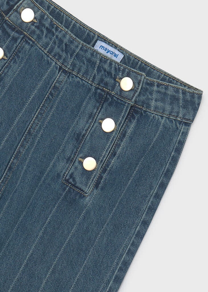 Mayoral 7525 Wide leg denim pants 088 medium