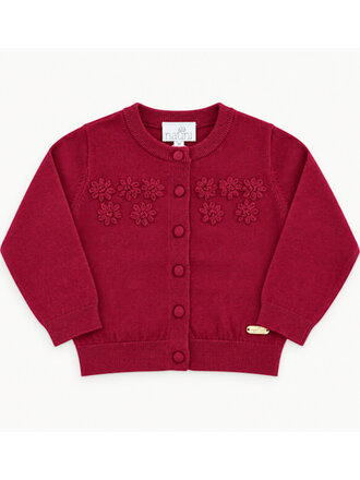 Natini 2440-14590-0071 Cardigan Florance Bordeaux