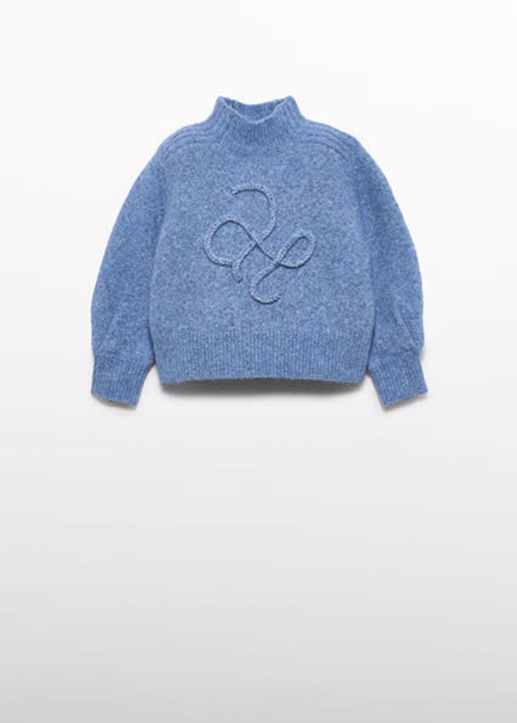 Abel & Lula 5802 Iconic sweater 004 Sky
