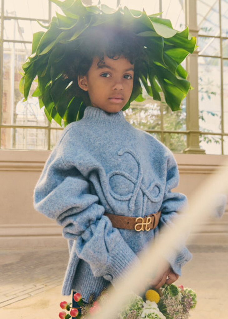 Abel & Lula 5802 Iconic sweater 004 Sky