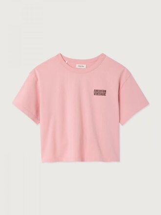 American Vintage KYKO02BGH26 T-shirt ample col rond smoothie