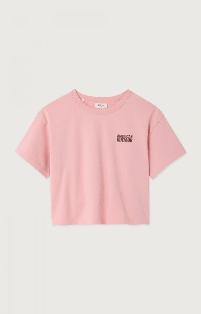 American Vintage KYKO02BGH26 T-shirt ample col rond smoothie