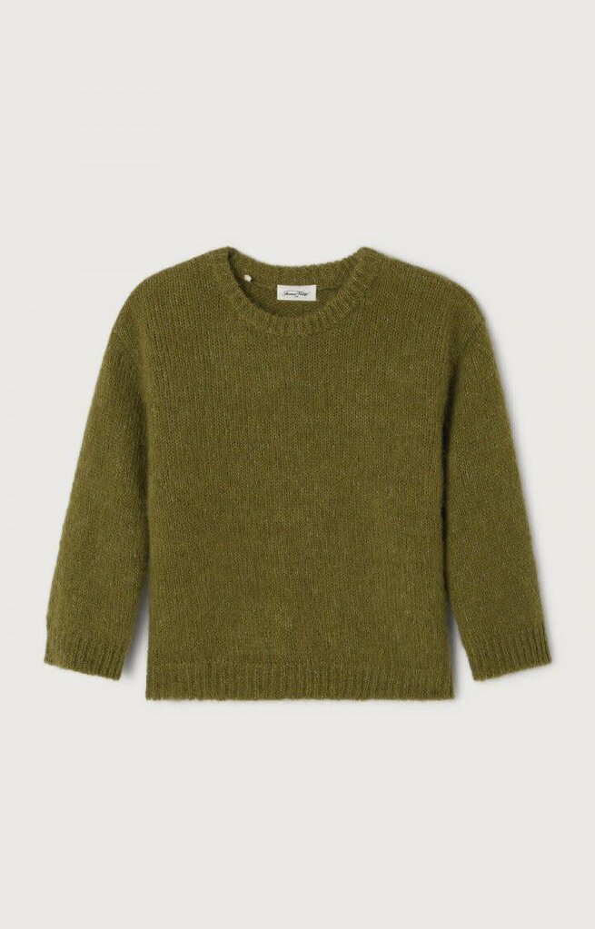 American Vintage KPUR18AH26 Pull ml col rond olive chine