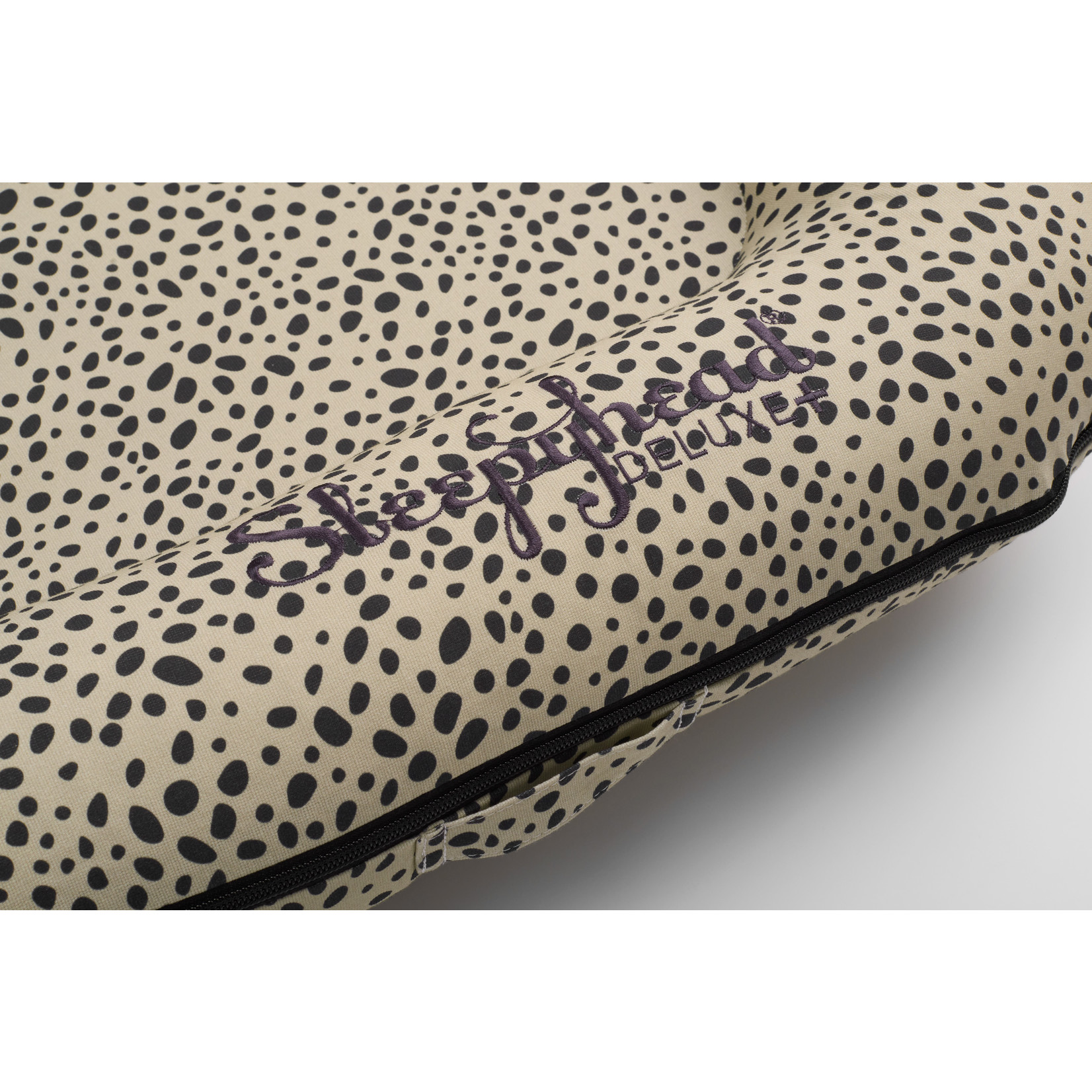 DockAtot Sleepyhead Deluxe+ Painted Spot babynestje met dierenprint - ademend materiaal - 0 tot 8 maanden