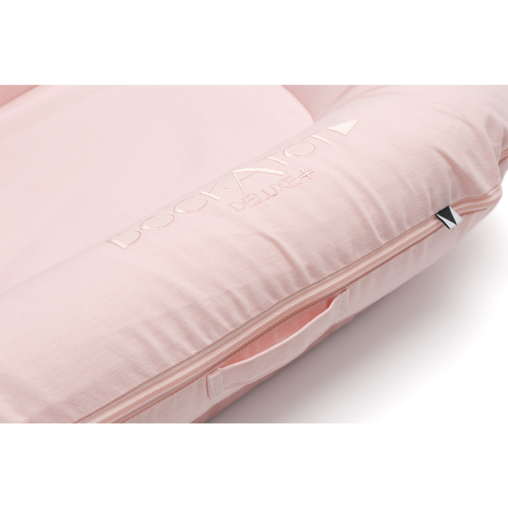 DockAtot Sleepyhead Deluxe+ Pink Blossom Roze Chambray nieuw 2023 - babynestje - ademend materiaal - 0 tot 8 maanden