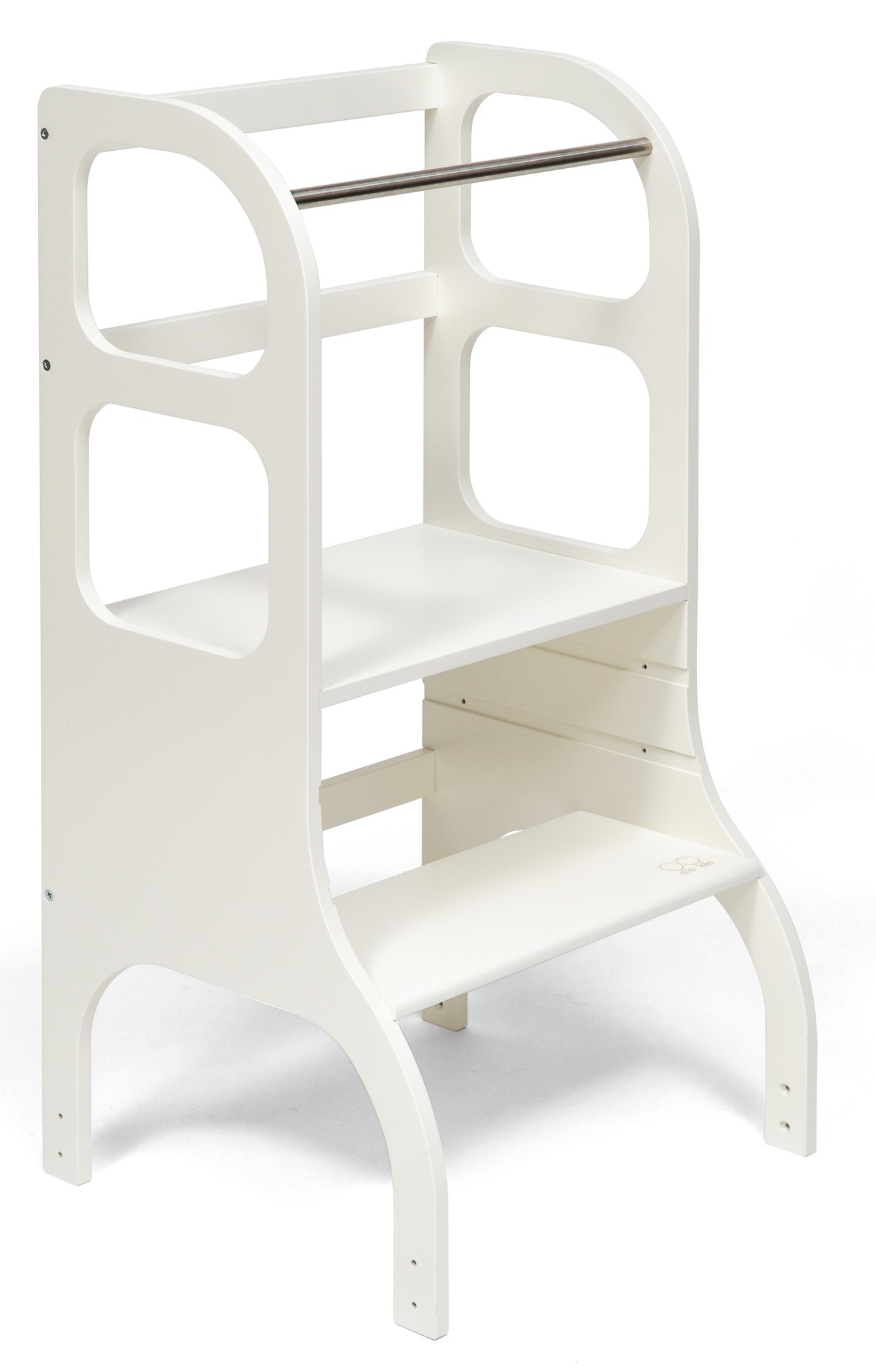 Ette Tete Leertoren Step Up | Wit | Verstelbaar in hoogte afbeelding