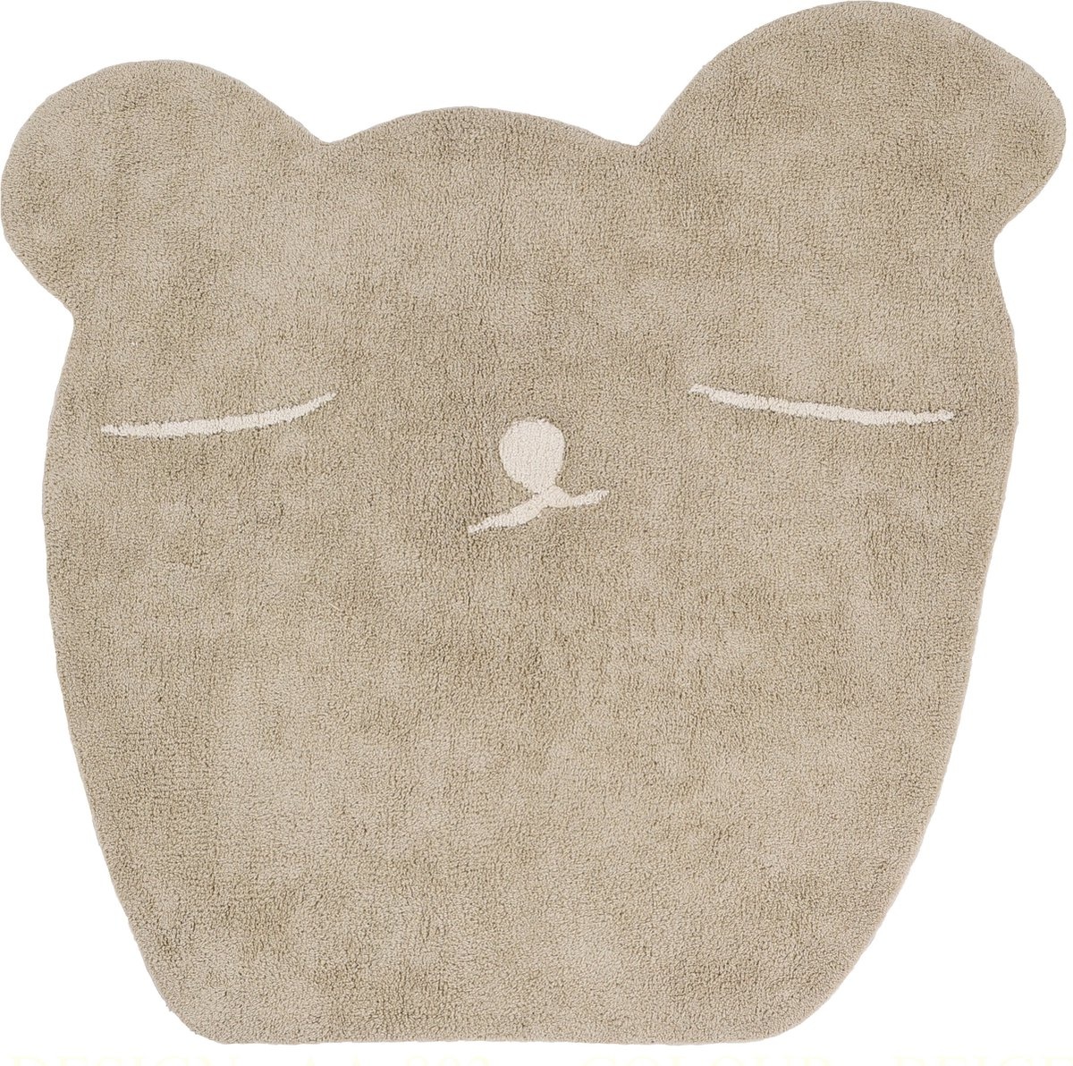 Tapis Petit Vloerkleed Teddy 120 x 130 cm - Ted & Tone
