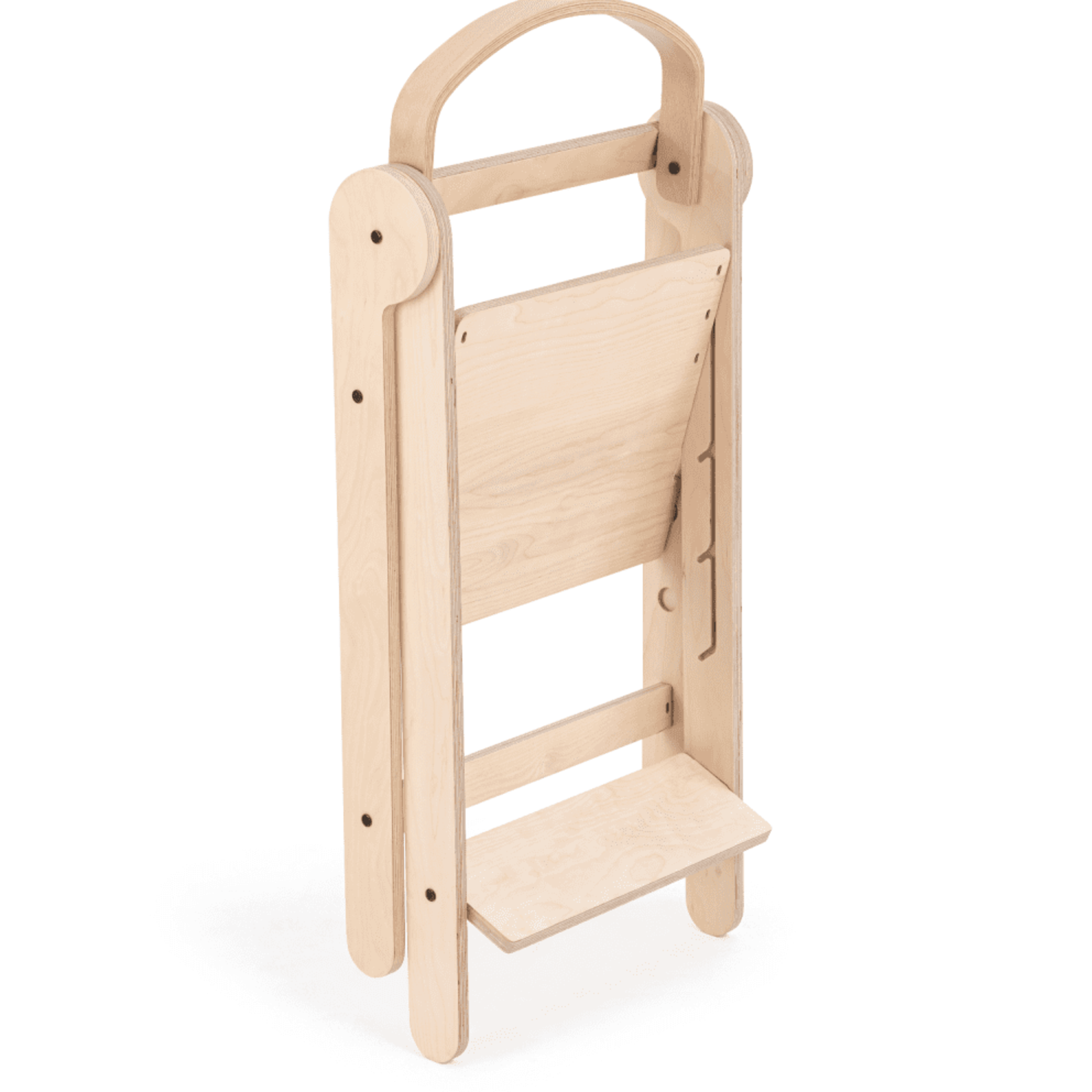 Mamatoyz Houten Leertoren Opvouwbaar - Montessori - Naturel - Hout