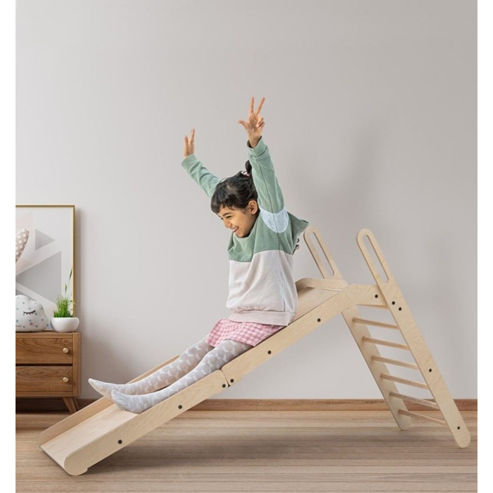 Mamatoyz Kinderglijbaan Montessori Slide Me 13S Hout