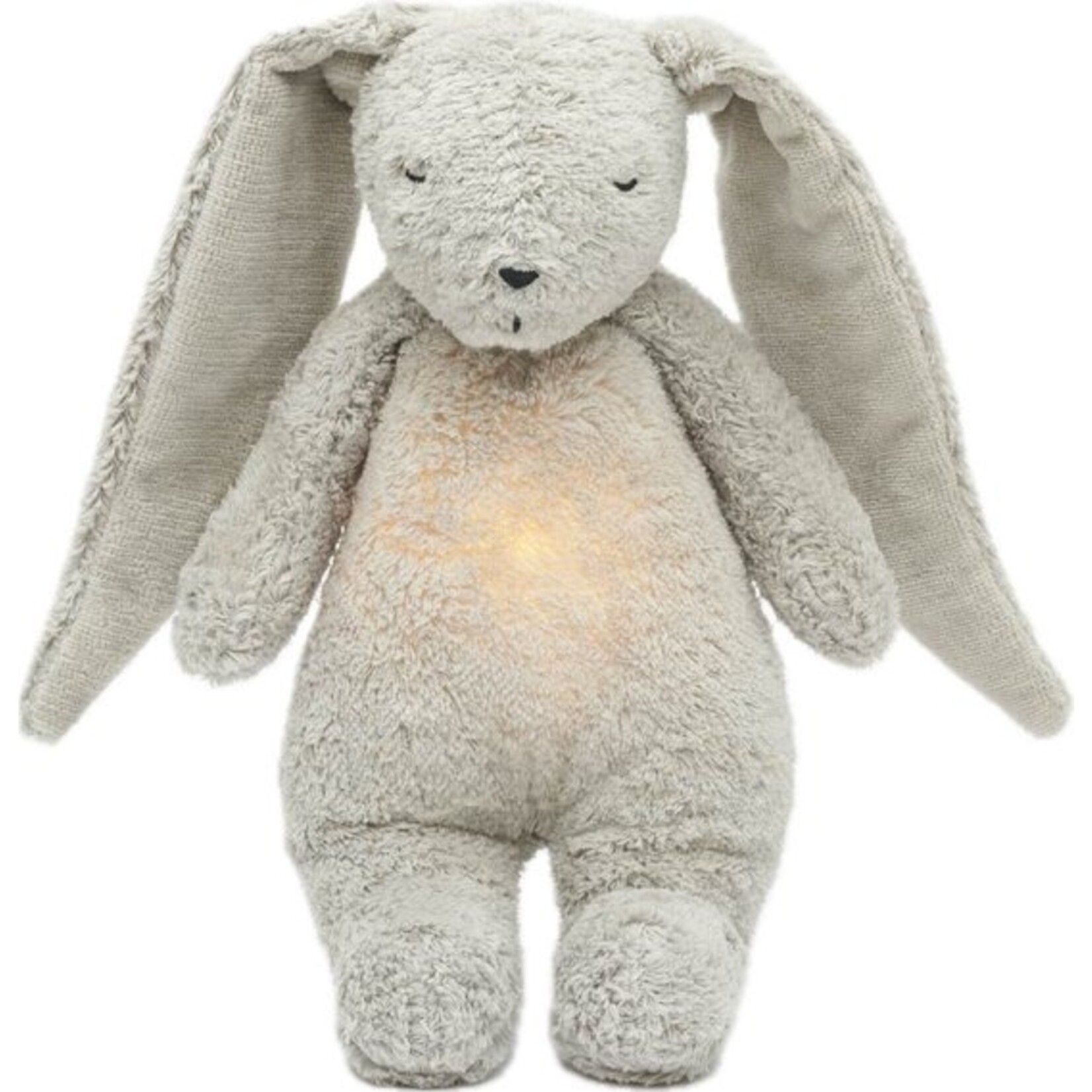 Moonie Moonie Slaapknuffel Humming Bunny Grijs Natur