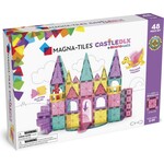 Magna-Tiles Kasteel XL roze met draak 48 stuks - Geschikt vanaf 3 jaar - Multi