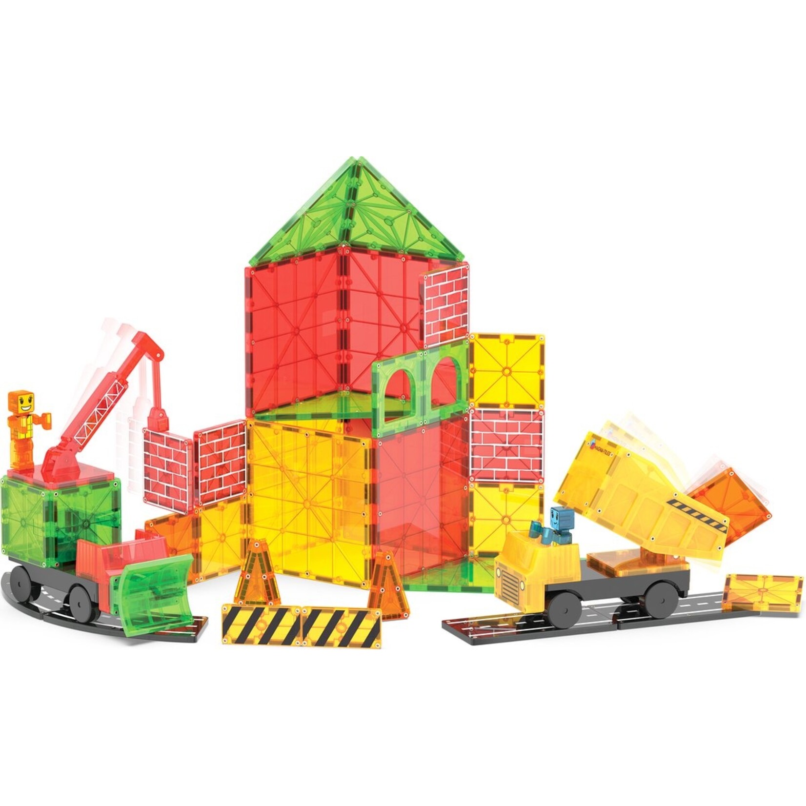 Magna-Tiles Builder XL 50 stuks - Geschikt vanaf 3 jaar - Multi