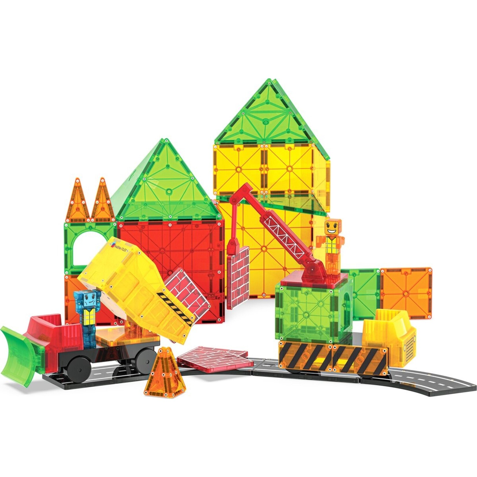 Magna-Tiles Builder XL 50 stuks - Geschikt vanaf 3 jaar - Multi
