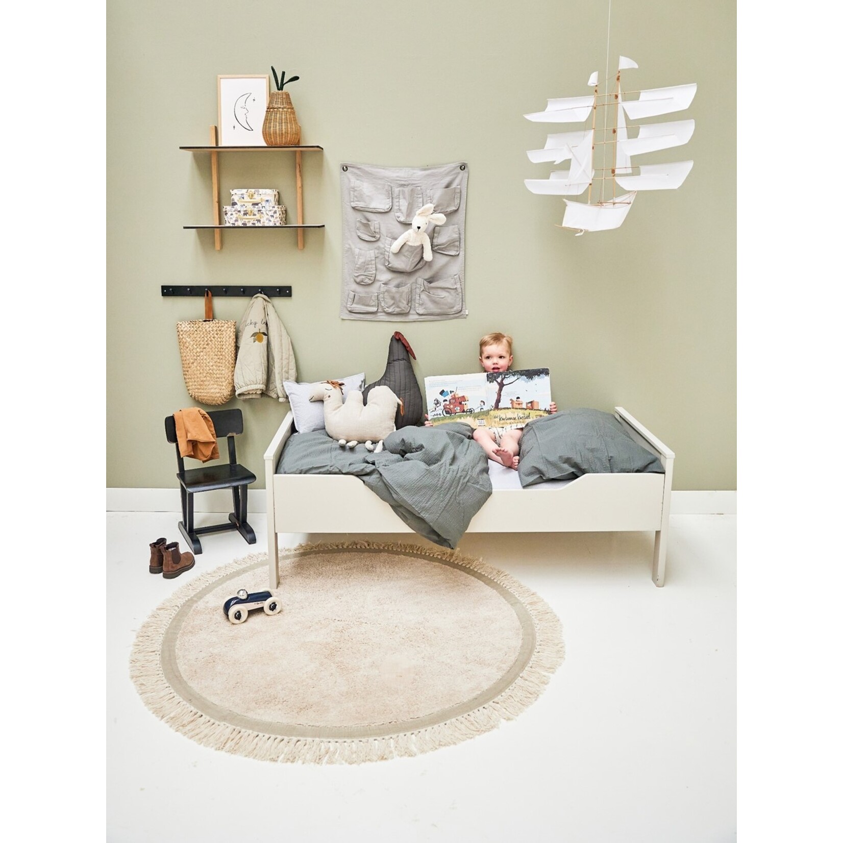 Tapis Petit Vloerkleed Elephant - 130 x 130 cm