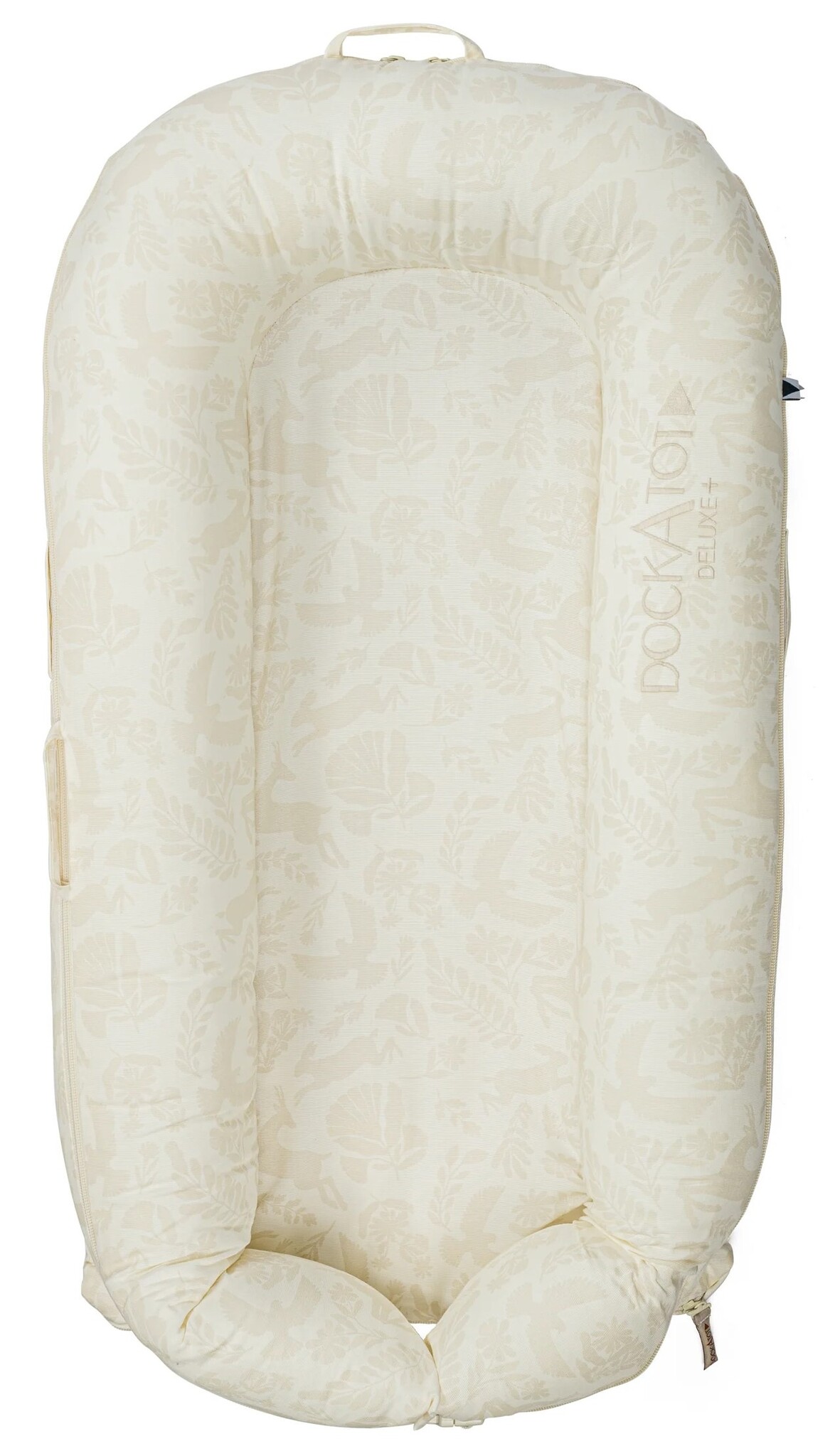 DockAtot Deluxe+ Dock babynestje - ademend materiaal - 0 tot 8 maanden - Neutral Woodland afbeelding