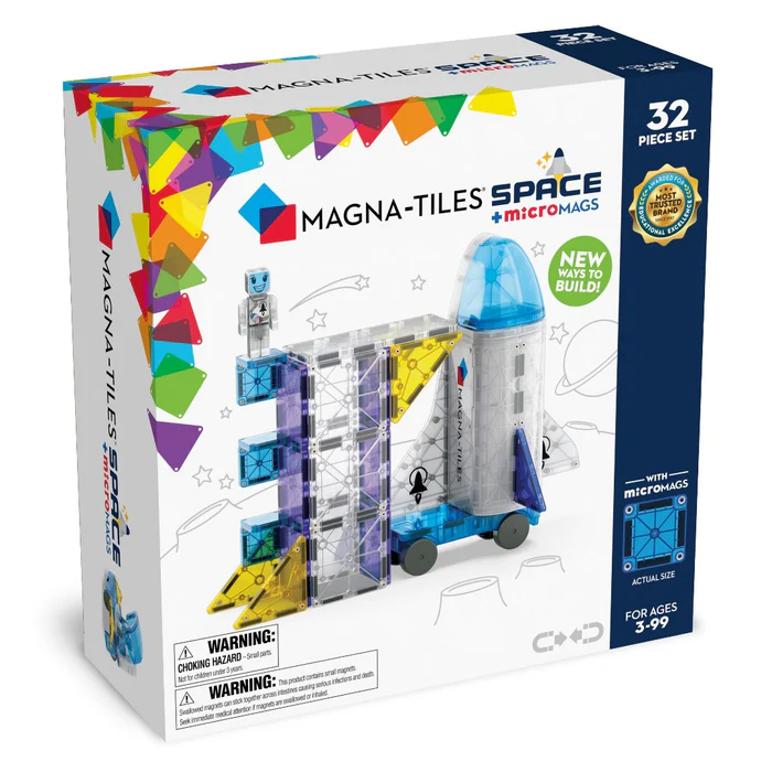 Magna-Tiles Magna Tiles Space Tiles 32-delig afbeelding
