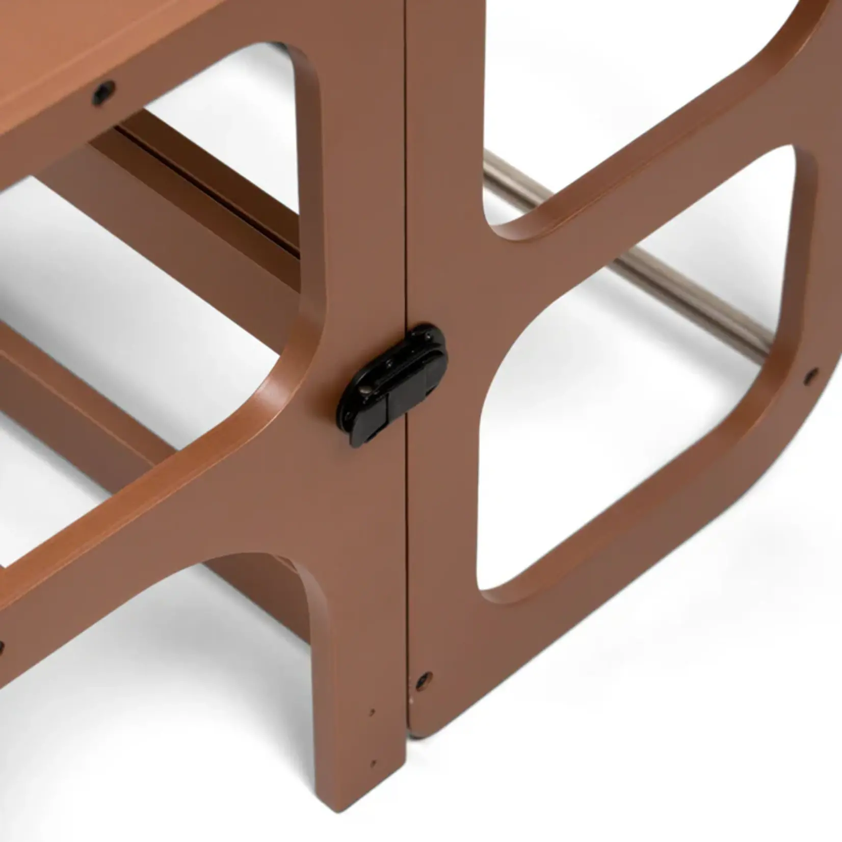 Ette Tete Leertoren Step'n Sit | Inklapbaar tot tafel en stoel | Limited Edition | Mocha Mousse met goud