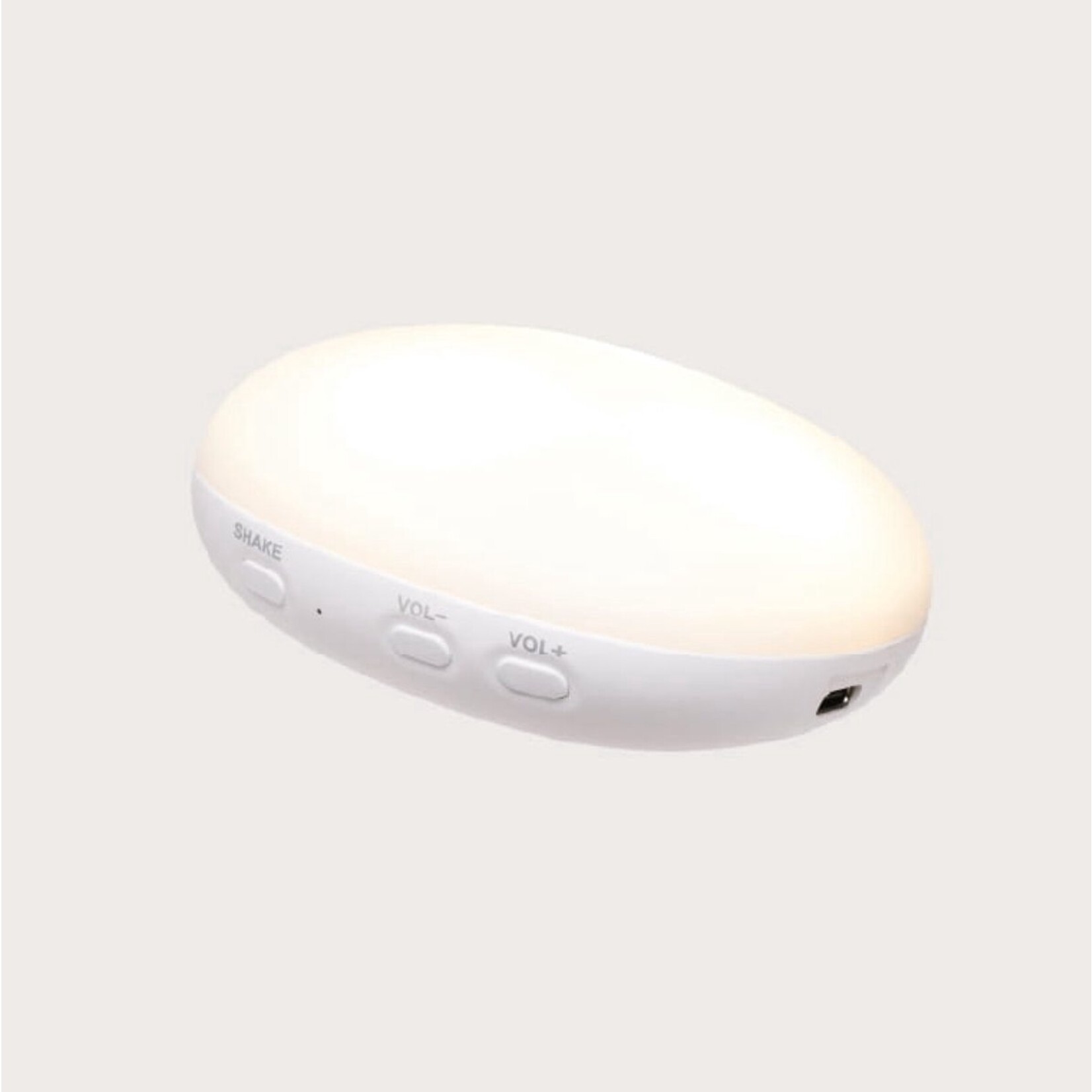 Moonie The Humming Bear Cream 2.0 - organic - hartslag knuffel - beer