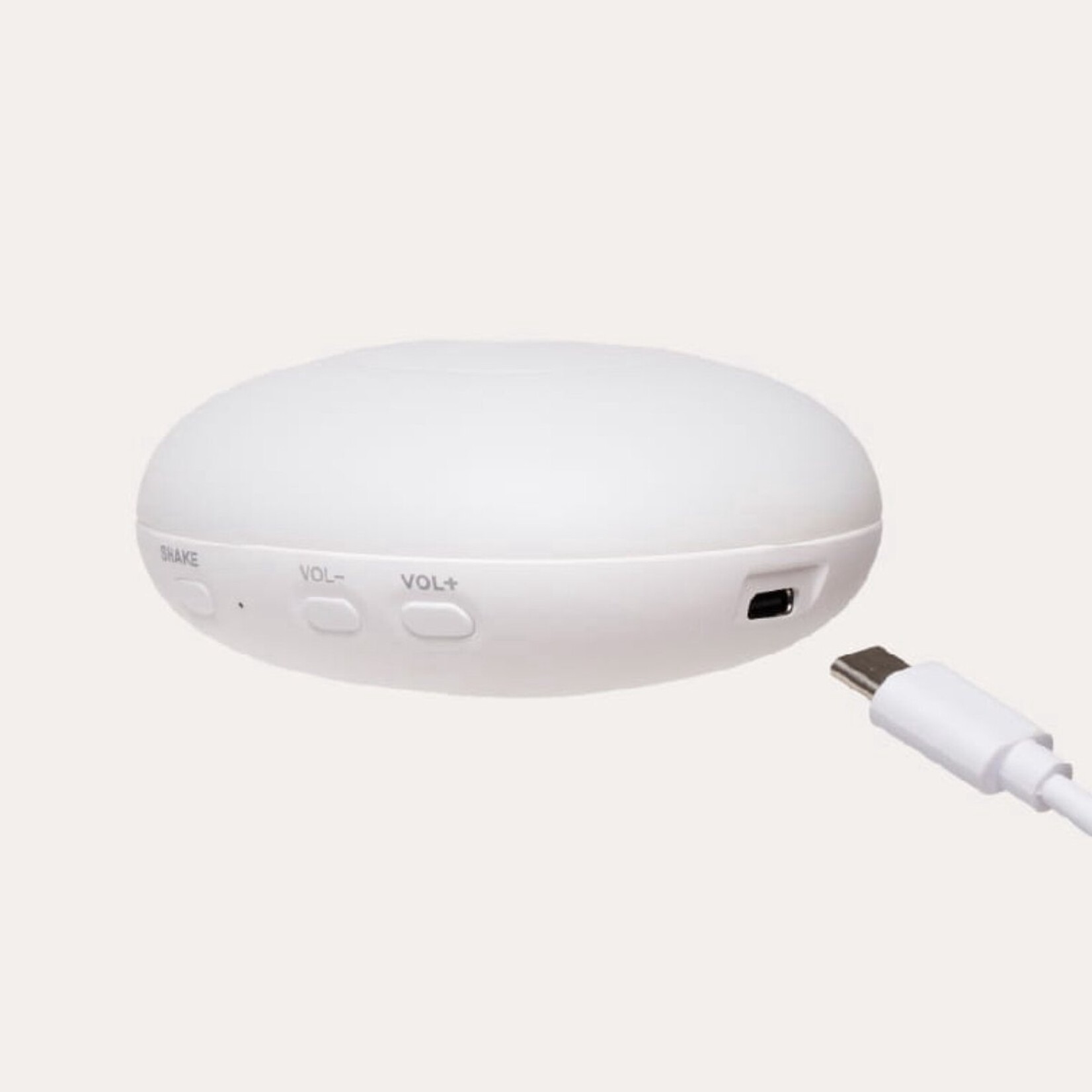 Moonie The Humming Bear Cream 2.0 - organic - hartslag knuffel - beer