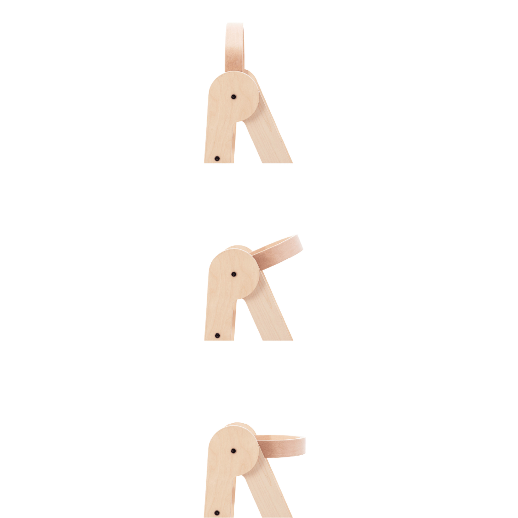 Mamatoyz Houten Leertoren Opvouwbaar - Montessori - Naturel - Hout 2.0