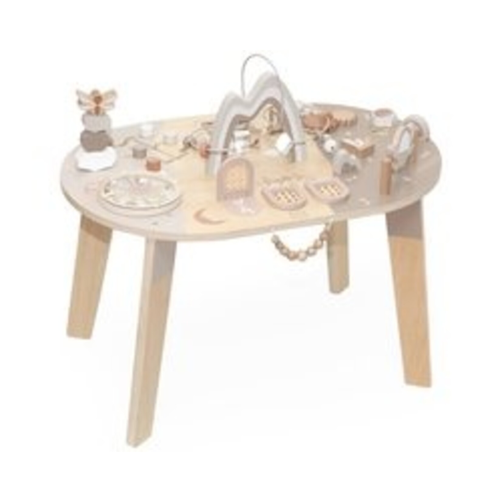 Label Label Nougat Houten Activiteitentafel