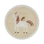 Tapis Petit Vloerkleed Rond Faye Unicorn