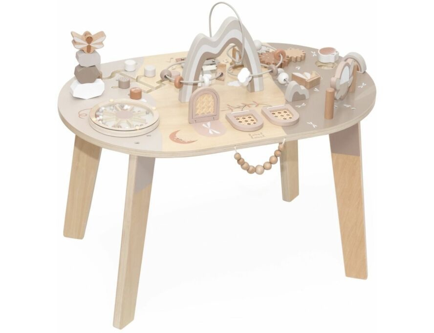 Label Label Nougat Houten Activiteitentafel