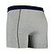 Zilvergrijze boxershort | Original met donkerblauwe band