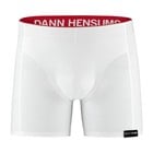 Witte boxershort | Classique met rode band