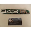 Volvo 343 Belettering embleem NIEUW Volvo 343 gl