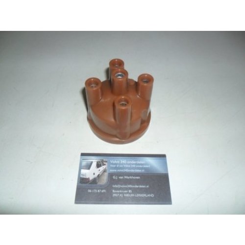 Distributor cap with clip attachment. 3100771 NEW DAF 55, 66, Volvo 66, 343, 345 