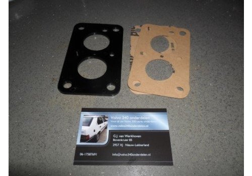 Insulation flange with gaskets 3267705 Weber NEW Volvo 340 