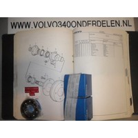 Kogellager wielas achter tot ch.120999 NIEUW 3105765-6 Volvo 340, 360