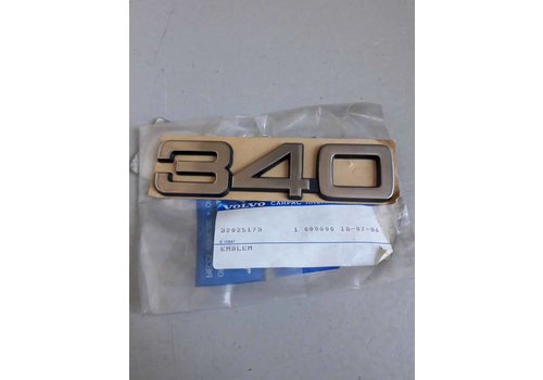 Emblem '340' 3202517 to CH.120999 NEW Volvo 340 