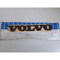 Embleem achterzijde 'Volvo' 3202245 Zwart NIEUW Volvo 340, 360