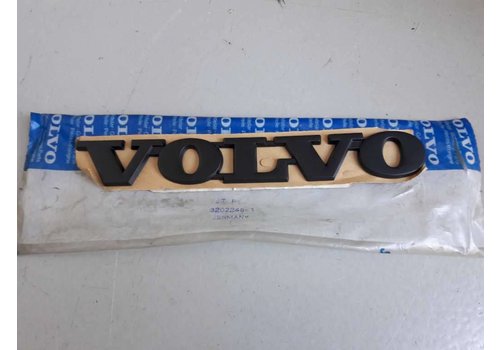 Embleem achterzijde 'Volvo' 3202245 Zwart NIEUW Volvo 340, 360 