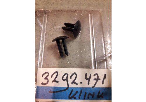 Clip plug black with cover hand brake lever 3292471 NOS Volvo 300 series 