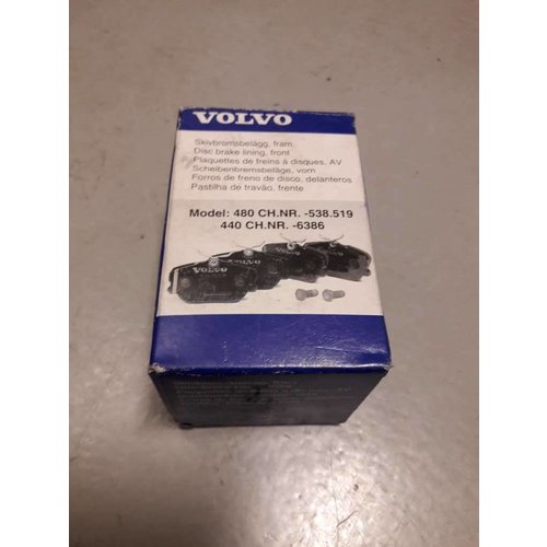 Remblokset voorzijde 3343433 NIEUW Volvo 440, 460, 480 