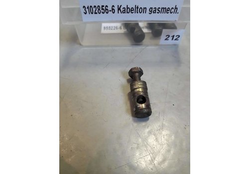 Kabeltonnetje bevestiging gaskabel B14 motor 3102856 gebruikt Volvo 340 