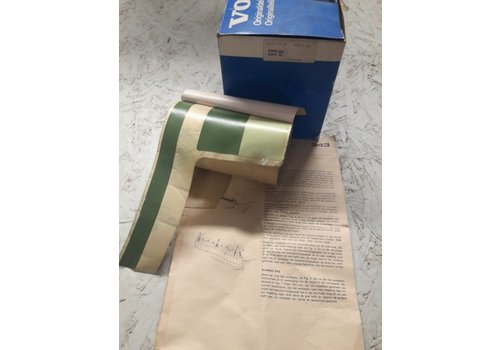 Striping kit kofferbak achterzijde groen 3277713-8 NOS Volvo 343, 345 