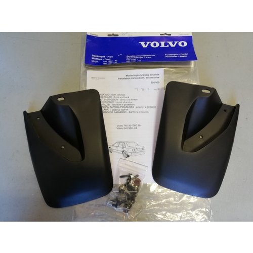 Mudguard set front original 9166457 NEW Volvo 740, 760, 940, 960 