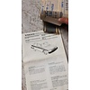 Volvo 343/345 Striping kit left and right side grey/metalic 284515-4 NOS Volvo 343, 345