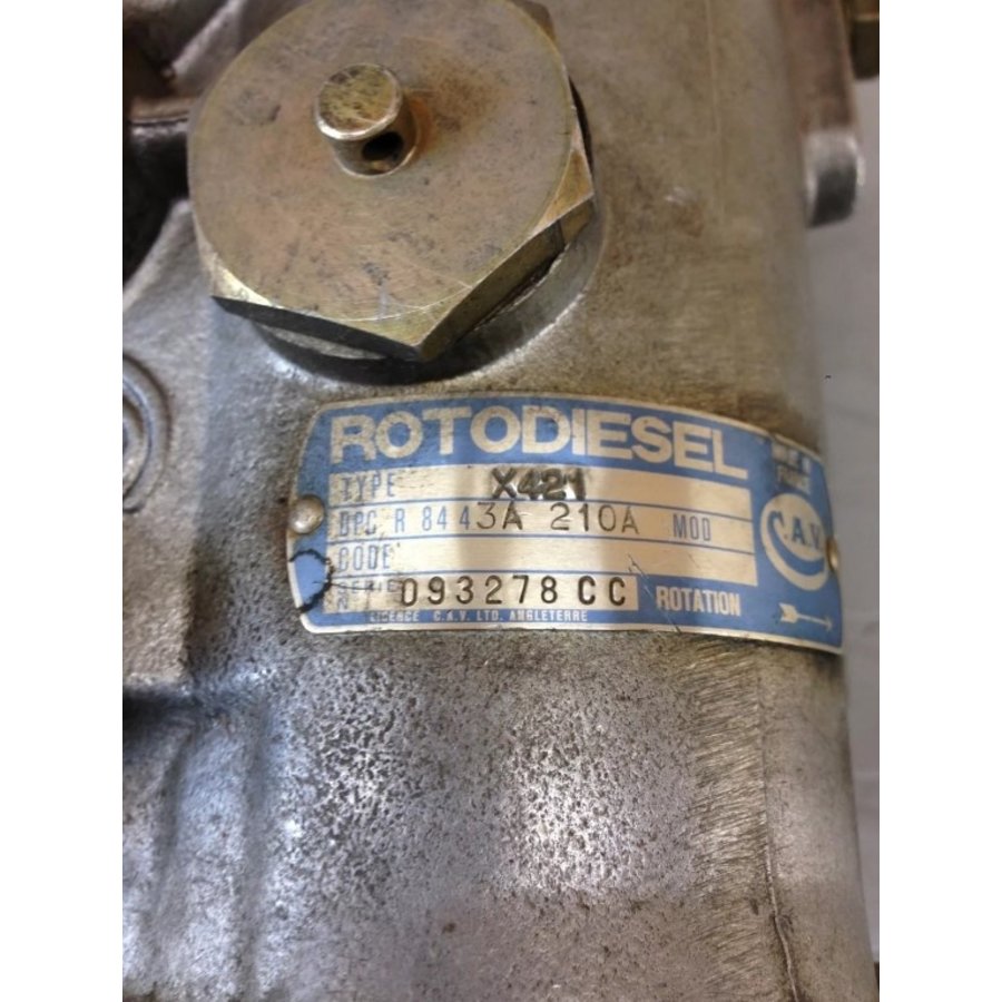 Diesel injectiepomp D16 motor 9031117 Volvo 340