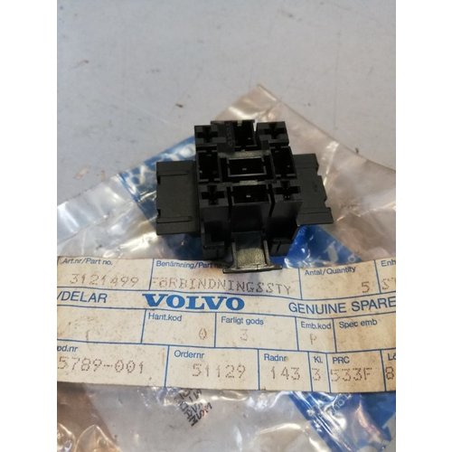 Plug connection, headlight fitting H4 3121499 NOS Volvo 440, 460 