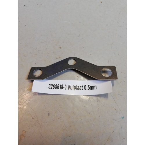 Filler plate 0.5mm pressure group coupling B14 engine CVT variomatic 3268618-0 Volvo 343, 345, 340 